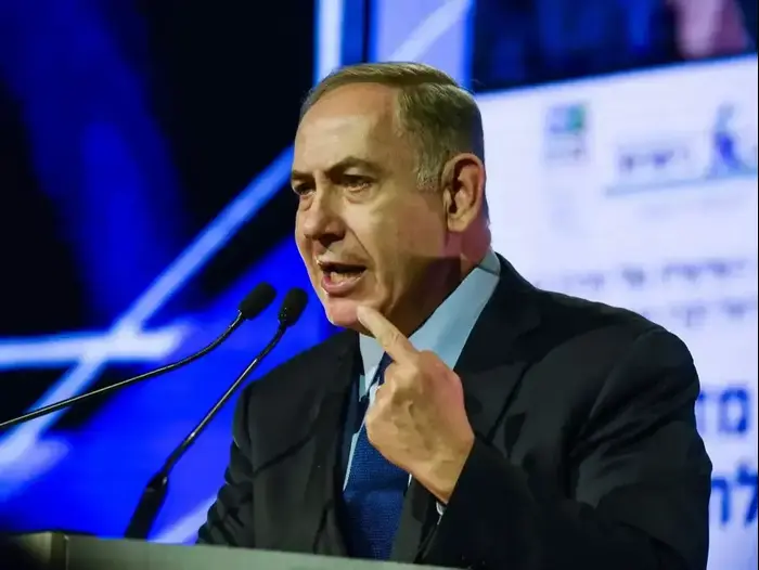 ראש הממשלה בנימין נתניהו נואם בוועידת השלטון המקומי וקק"ל בתל אביב. 24 בינואר 2017 (מערכת וואלה! NEWS , קובי ריכטר TPS) ראש הממשלה בנימין נתניהו נואם בוועידת השלטון המקומי וקק"ל בתל אביב. 24 בינואר 2017 (מערכת וואלה! NEWS , קובי ריכטר TPS)