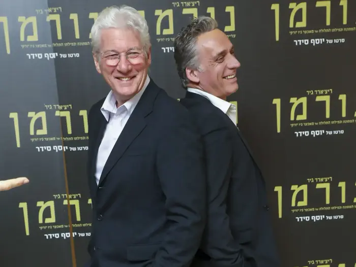 ריצ'רד גיר, ליאור אשכנזי (יח"צ , רפי דלויה) ריצ'רד גיר, ליאור אשכנזי (יח"צ , רפי דלויה)