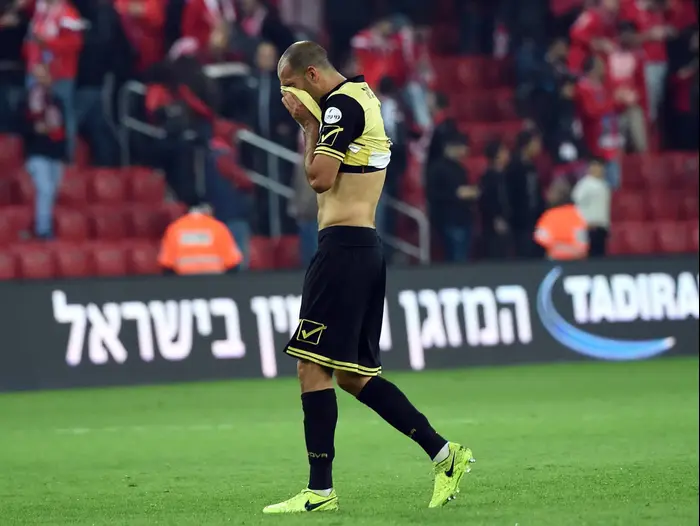 שחקן בית"ר ירושלים דן מורי (ברני ארדוב)