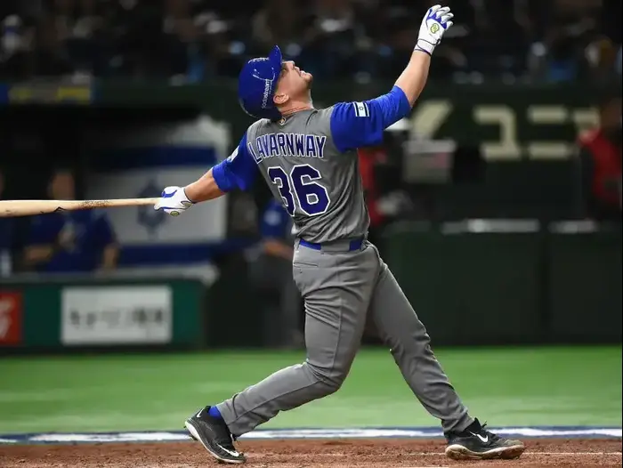 ריאן לאוורנוואי נבחרת ישראל בבייסבול (GettyImages , Matt Roberts)