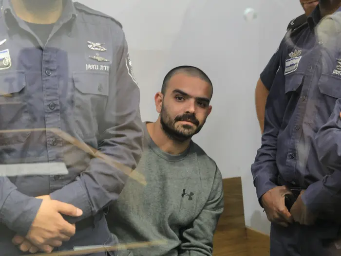 אבישי בן דוד בבית משפט המחוזי בתל אביב, 24 במרץ 2017 (מערכת וואלה! NEWS) אבישי בן דוד בבית משפט המחוזי בתל אביב, 24 במרץ 2017 (מערכת וואלה! NEWS)