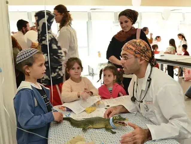 בית חולים לדובים הוקם למען ילדים בפקולטה לרפואה במכללת צפת, מרץ 2017 (מערכת וואלה! NEWS , דרור מילר)