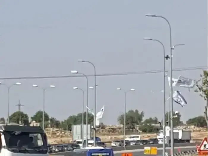 פיגוע דריסה בצומת גוש עציון 19 באפריל 2017 (הצלה יהודה ושומרון)