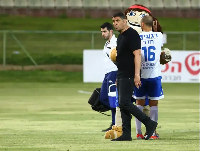יובל נעים מאמן הפועל אשקלון (לירון מולדובן)