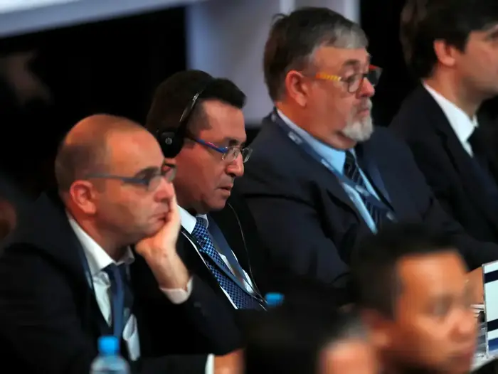 יו"ר ההתאחדות לכדורגל של ישראל, עופר עיני (רויטרס) יו"ר ההתאחדות לכדורגל של ישראל, עופר עיני (רויטרס)