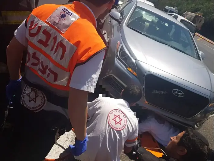 הולכת רגל בת 77 נהרגה מפגיעת רכב בגבעת ברנר, 21 במאי 2017 (מד"א , תיעוד מבצעי מד"א) הולכת רגל בת 77 נהרגה מפגיעת רכב בגבעת ברנר, 21 במאי 2017 (מד"א , תיעוד מבצעי מד"א)