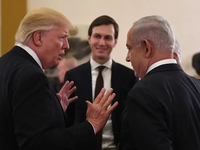 פגישת ראש הממשלה בנימין נתניהו עם נשיא ארה"ב דונלד טראמפ במלון המלך דוד בירושלים 22 במאי 2017 (לשכת העיתונות הממשלתית , קובי גדעון, לע"מ, עמוס בן גרשום, לע"מ.) פגישת ראש הממשלה בנימין נתניהו עם נשיא ארה"ב דונלד טראמפ במלון המלך דוד בירושלים 22 במאי 2017 (לשכת העיתונות הממשלתית , קובי גדעון, לע"מ, עמוס בן גרשום, לע"מ.)