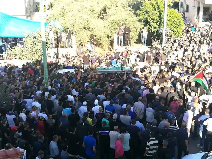 הלוויה של מוחמד טהא מכפר קאסם 6 ביוני 2017 (אור רביד) הלוויה של מוחמד טהא מכפר קאסם 6 ביוני 2017 (אור רביד)