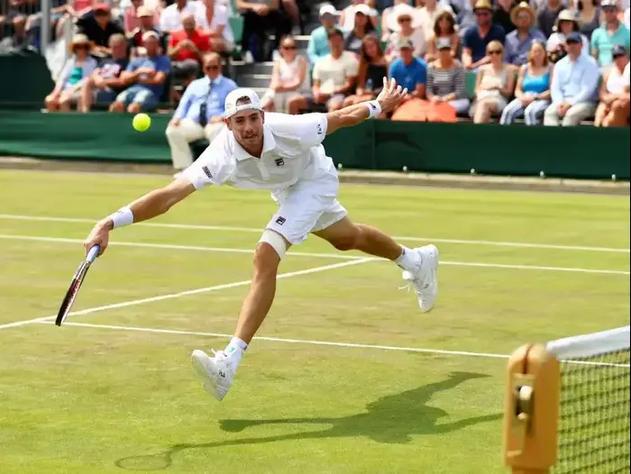 ג'ון איזנר טניסאי אמריקאי (GettyImages) ג'ון איזנר טניסאי אמריקאי (GettyImages)