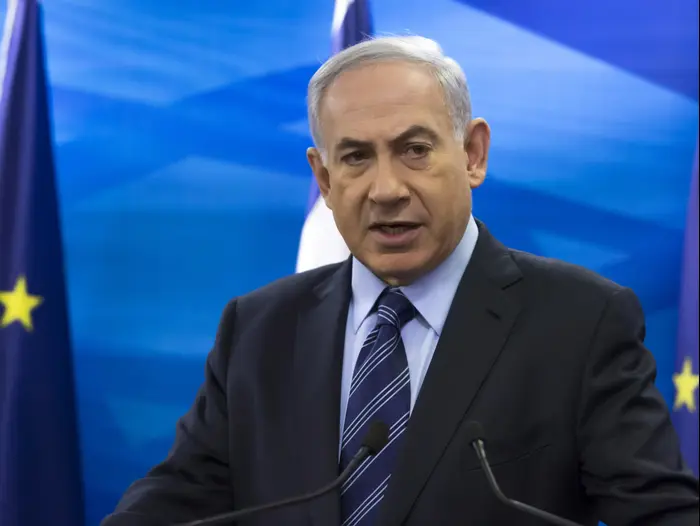 נתניהו במסיבת עיתונאים עם שרת החוץ של האיחוד האירופי, ירושלים, נובמבר 2014 (AP) נתניהו במסיבת עיתונאים עם שרת החוץ של האיחוד האירופי, ירושלים, נובמבר 2014 (AP)