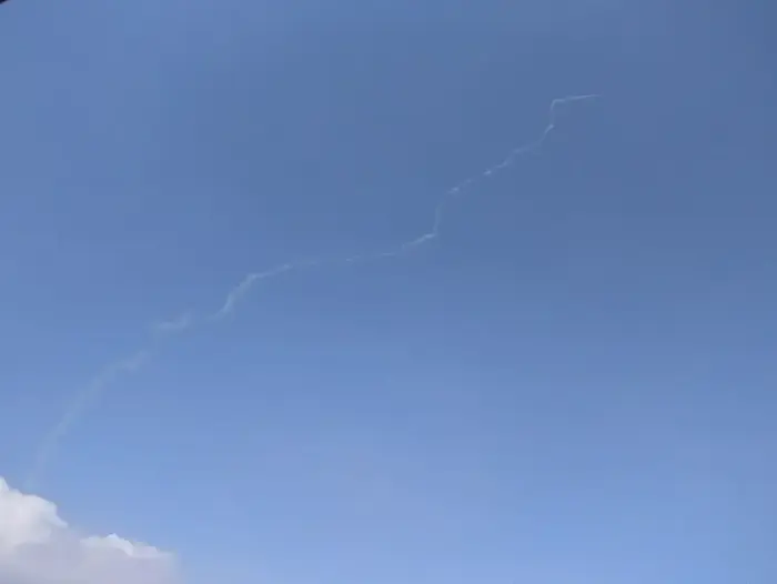 שיגור טלי פטריוט לעבר כלי טיס שחדר מסוריה (תמונות גולשים)