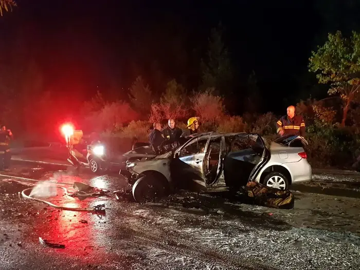 חמישה פצועים בתאונת דרכים ליד כרמיאל (מד"א) חמישה פצועים בתאונת דרכים ליד כרמיאל (מד"א)
