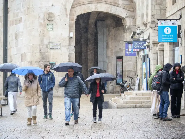 תמונות חורפיות מירושלים 21 בנובמבר 2017 (מערכת וואלה! NEWS , נועם מושקוביץ)