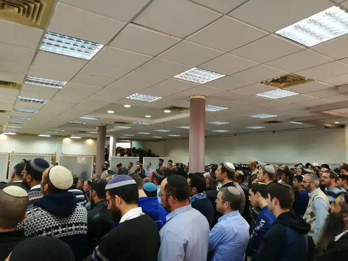 הלוויה של הודיה אסולין, מבוא חורון 22 בנובמבר 2017 (מערכת וואלה! NEWS , אמרי סדן)