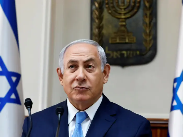 ראש הממשלה בנימין נתניהו בישיבת ממשלה 26 בנובמבר 2017 (רויטרס) ראש הממשלה בנימין נתניהו בישיבת ממשלה 26 בנובמבר 2017 (רויטרס)