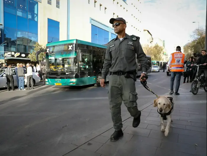 זירת אירוע פיגוע הדקירה בכניסה לתחנה המרכזית בירושלים 10 בדצמבר 2017 (מערכת וואלה! NEWS , נועם מושקוביץ) זירת אירוע פיגוע הדקירה בכניסה לתחנה המרכזית בירושלים 10 בדצמבר 2017 (מערכת וואלה! NEWS , נועם מושקוביץ)