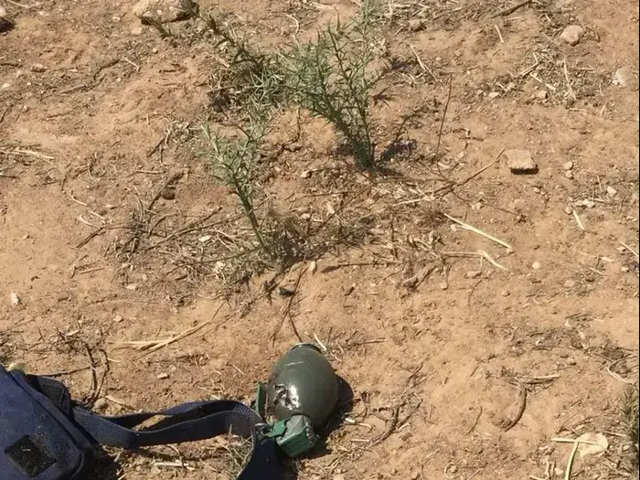 הממצאים שנתפסו מזירת האירוע המחבלים, 15 במאי 2018 (דובר צה"ל) הממצאים שנתפסו מזירת האירוע המחבלים, 15 במאי 2018 (דובר צה"ל)