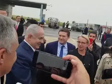 ND רה"מ נתניהו התייחס לביטול המשחק בין ישראל נבחרת ארגנטינה: "ממשיכים הלאה" (רויטרס) ND רה"מ נתניהו התייחס לביטול המשחק בין ישראל נבחרת ארגנטינה: "ממשיכים הלאה" (רויטרס)
