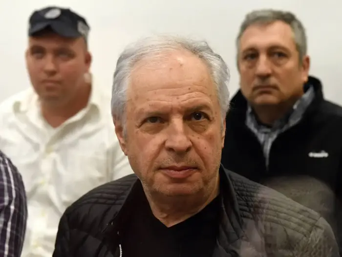 שאול אלוביץ בהארכת מעצר, מחוזי תל אביב, 27 בפברואר 2018 (ראובן קסטרו) שאול אלוביץ בהארכת מעצר, מחוזי תל אביב, 27 בפברואר 2018 (ראובן קסטרו)