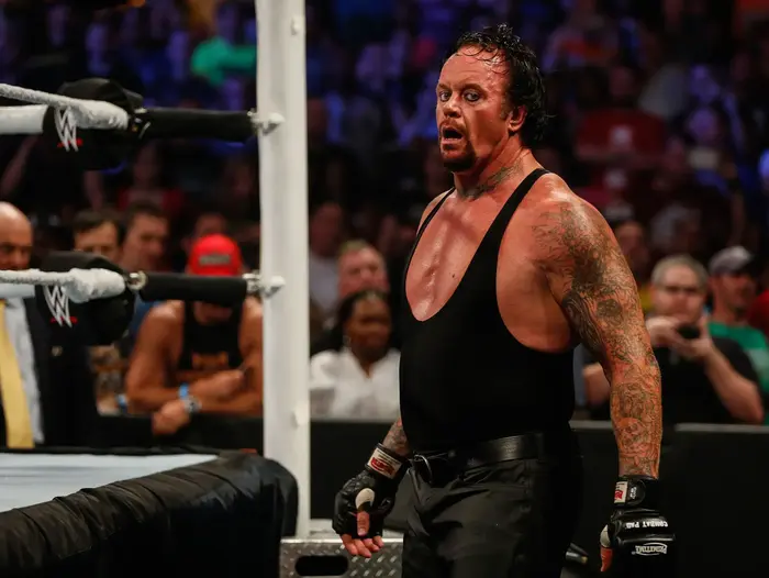 כוכב WWE אנדרטייקר, הקברן (GettyImages) כוכב WWE אנדרטייקר, הקברן (GettyImages)