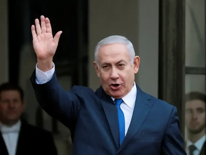 בנימין נתניהו בפסגת המנהיגים בפריז - 11/11/18 (רויטרס) בנימין נתניהו בפסגת המנהיגים בפריז - 11/11/18 (רויטרס)