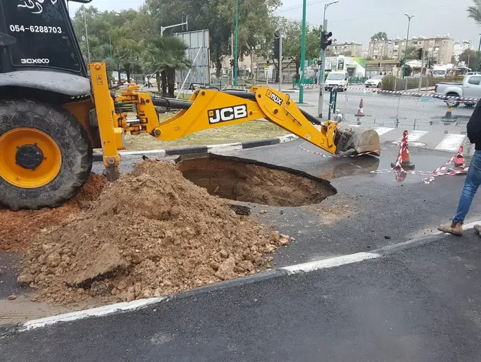 בולען בקרית ים, 14 ינואר 2019 (אתר רשמי) בולען בקרית ים, 14 ינואר 2019 (אתר רשמי)