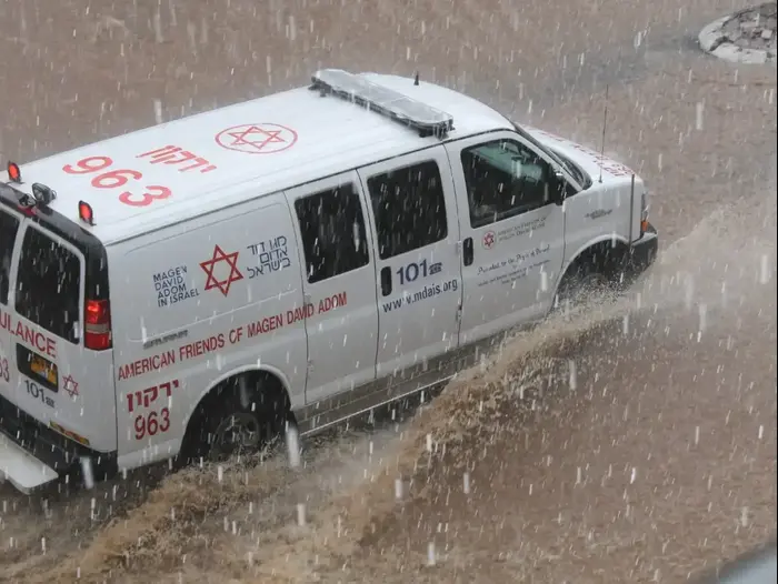 הערכות מד"א למזג אויר סוער, 14 בינואר 2019 (מד"א) הערכות מד"א למזג אויר סוער, 14 בינואר 2019 (מד"א)
