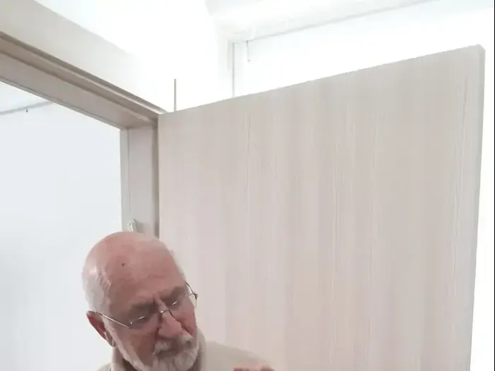 גרגורי, ניצול זכויות של הרשות לניצולי שואה, 29 באפריל 2019 (דנה ירקצי ) גרגורי, ניצול זכויות של הרשות לניצולי שואה, 29 באפריל 2019 (דנה ירקצי )