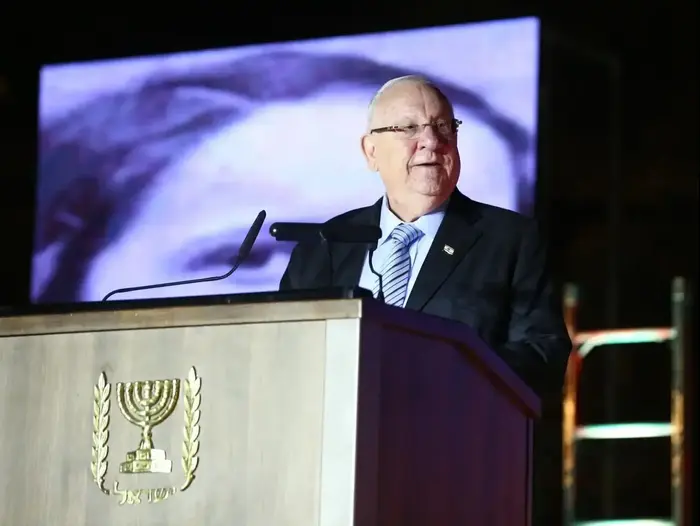 נשיא המדינה, ראובן (רובי) ריבלין בטקס נעילת טקסי יום השואה, יד מרדכי 2 במאי 2019 (לירון מולדובן ) נשיא המדינה, ראובן (רובי) ריבלין בטקס נעילת טקסי יום השואה, יד מרדכי 2 במאי 2019 (לירון מולדובן )