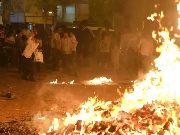 מדורת ל"ג בעומר בני ברק 22 במאי 2019 (ראובן קסטרו) מדורת ל"ג בעומר בני ברק 22 במאי 2019 (ראובן קסטרו)