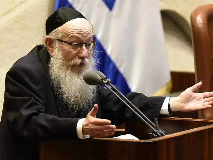 ח"כ יעקב ליצמן במליאת הכנסת , 29 במאי 2019 (ראובן קסטרו) ח"כ יעקב ליצמן במליאת הכנסת , 29 במאי 2019 (ראובן קסטרו)