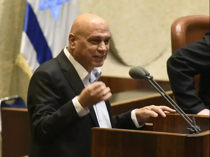ח"כ עיסאוי פריג' במליאת הכנסת , 29 במאי 2019 (ראובן קסטרו) ח"כ עיסאוי פריג' במליאת הכנסת , 29 במאי 2019 (ראובן קסטרו)