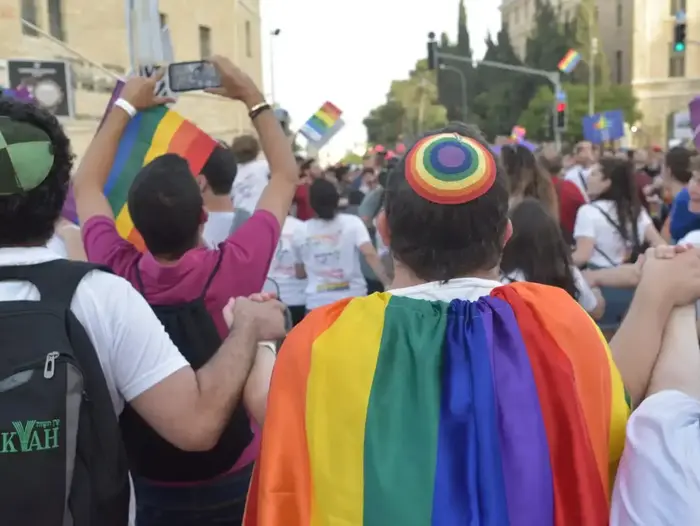 מצעד הגאווה בירושלים, 6 ביוני 2019 (ניב אהרונסון) מצעד הגאווה בירושלים, 6 ביוני 2019 (ניב אהרונסון)