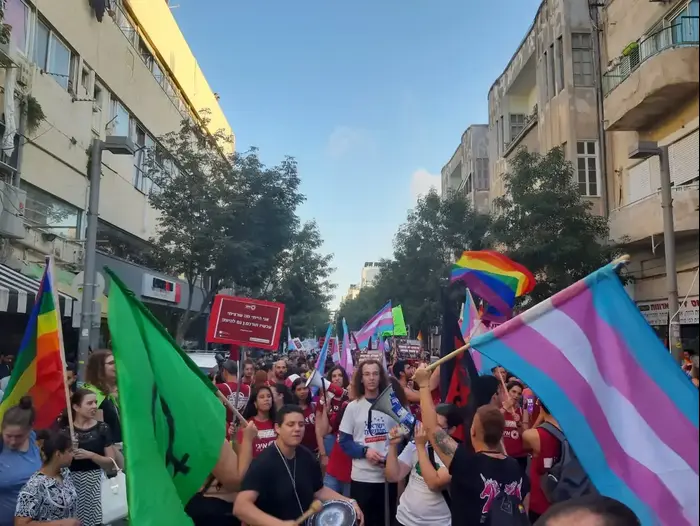 הפגנת הלהט"ב בתל אביב, 28.07.2019 (אתר רשמי , בועז אפרת) הפגנת הלהט"ב בתל אביב, 28.07.2019 (אתר רשמי , בועז אפרת)