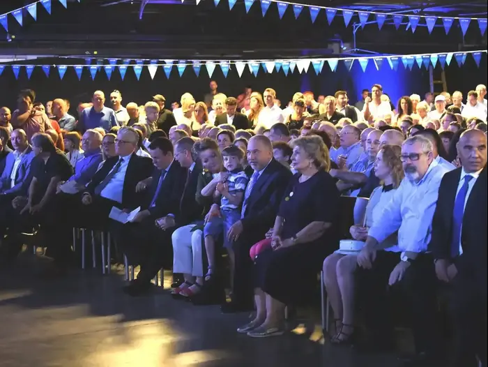 ישיבת מפלגת ישראל ביתנו, גני התערוכה, תל אביב 30 ביולי 2019 (ראובן קסטרו) ישיבת מפלגת ישראל ביתנו, גני התערוכה, תל אביב 30 ביולי 2019 (ראובן קסטרו)
