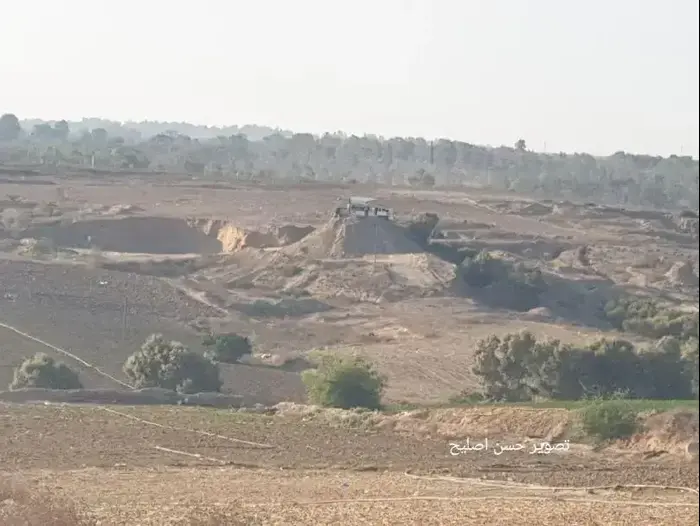 אזור ניסיון החדרה בגבול רצועת עזה בו נהרגו ארבעה מחבלים חמושים בחליפוי אש עם צה"ל, 10 אוגוסט 2019 (עיבוד תמונה) אזור ניסיון החדרה בגבול רצועת עזה בו נהרגו ארבעה מחבלים חמושים בחליפוי אש עם צה"ל, 10 אוגוסט 2019 (עיבוד תמונה)