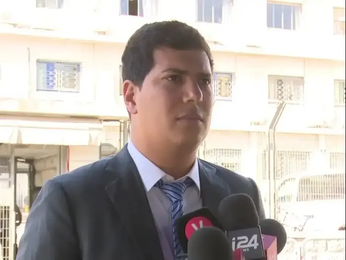 עו"ד עמית חדד, אחד מפרקליטיו של ראש הממשלה נתניהו, 6 באוקטובר 2019 (צילום מסך) עו"ד עמית חדד, אחד מפרקליטיו של ראש הממשלה נתניהו, 6 באוקטובר 2019 (צילום מסך)