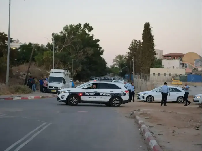 זירת אירוע הירי ברחוב מוצקין, רמלה (אתר רשמי) זירת אירוע הירי ברחוב מוצקין, רמלה (אתר רשמי)
