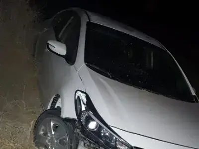 רכבו של הבעל החשוד ברצח באשכול אחרי ההתהפכות (אתר רשמי) רכבו של הבעל החשוד ברצח באשכול אחרי ההתהפכות (אתר רשמי)