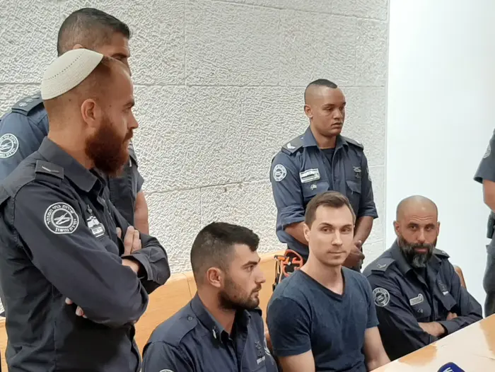 ההאקר הרוסי אלכסיי בורקוב בבית המשפט, 3 בנובמבר 2019 (GettyImages) ההאקר הרוסי אלכסיי בורקוב בבית המשפט, 3 בנובמבר 2019 (GettyImages)