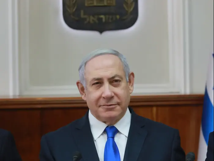 ראש הממשלה בנימין נתניהו בישיבת ממשלה, 17 בנובמבר 2019 (פול צלמים , אוהד צויגנברג) ראש הממשלה בנימין נתניהו בישיבת ממשלה, 17 בנובמבר 2019 (פול צלמים , אוהד צויגנברג)