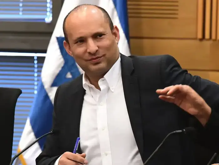 נפתלי בנט בישיבת הבלוק, כנסת, 18 בנובמבר 2019 (ראובן קסטרו) נפתלי בנט בישיבת הבלוק, כנסת, 18 בנובמבר 2019 (ראובן קסטרו)