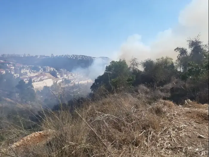 שריפה במבשרת ציון , 20 בנובמבר 2019 (כבאות והצלה ) שריפה במבשרת ציון , 20 בנובמבר 2019 (כבאות והצלה )