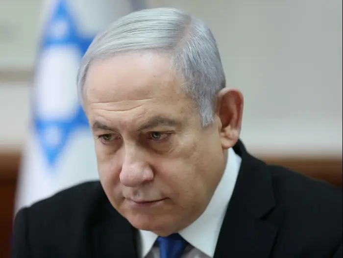 ראש הממשלה, בנימין נתניהו במהלך ישיבת הממשלה במשרד רה"מ, ירושלים 1 בדצמבר 2019 (רויטרס) ראש הממשלה, בנימין נתניהו במהלך ישיבת הממשלה במשרד רה"מ, ירושלים 1 בדצמבר 2019 (רויטרס)