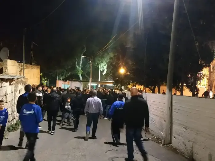 הלוויית הנער עאדל חטיב בשפרעם (ללא שם) הלוויית הנער עאדל חטיב בשפרעם (ללא שם)