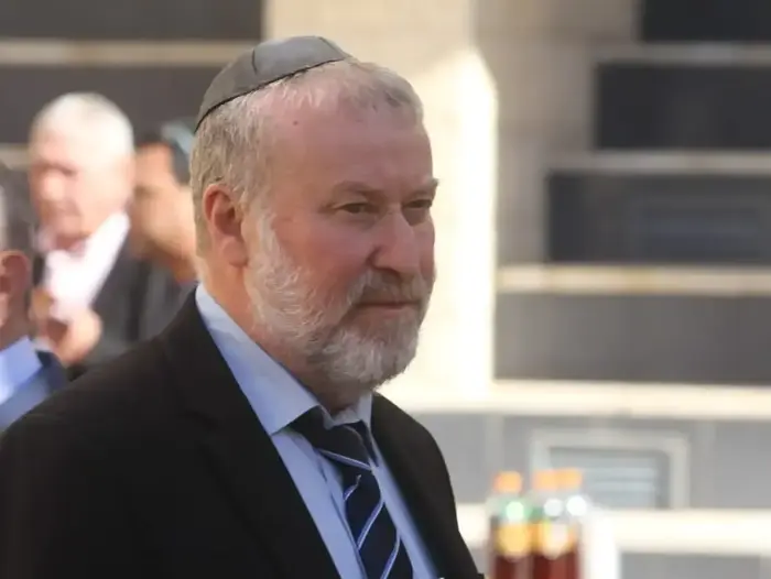 היועץ המשפטי לממשלה אביחי מנדלבליט מגיע לטקס הפרידה משי ניצן, בסיס יהודאי מג"ב ירושלים, 18 בדצמבר 2019 (שלומי גבאי) היועץ המשפטי לממשלה אביחי מנדלבליט מגיע לטקס הפרידה משי ניצן, בסיס יהודאי מג"ב ירושלים, 18 בדצמבר 2019 (שלומי גבאי)