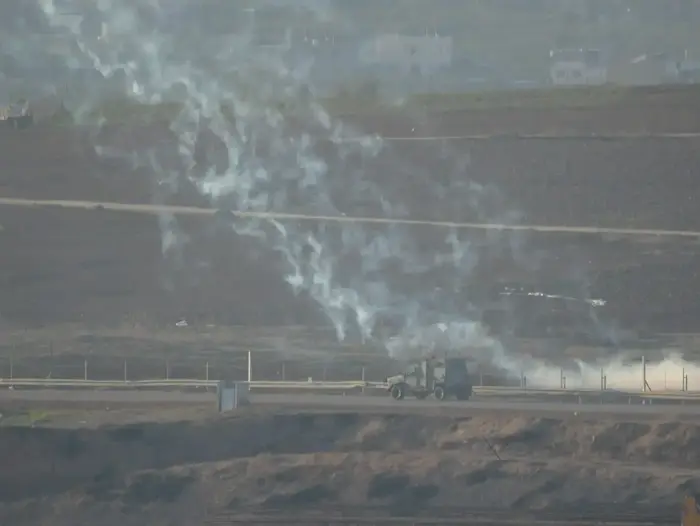 הפרות סדר בצפון רצועת עזה, במסגרת צעדות השיבה, 20 בדצמבר 2019 (אתר רשמי , קובי ריכטר/TPS) הפרות סדר בצפון רצועת עזה, במסגרת צעדות השיבה, 20 בדצמבר 2019 (אתר רשמי , קובי ריכטר/TPS)