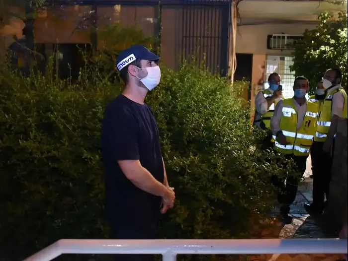 זירת הרצח ברמת גן 16 במאי 2020 (דוברות משטרת ישראל) זירת הרצח ברמת גן 16 במאי 2020 (דוברות משטרת ישראל)