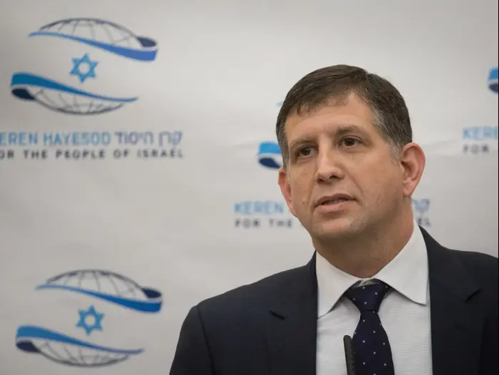 סם גרונדוורג, יו"ר קרן היסוד (פלאש 90 , הדס פרוש) סם גרונדוורג, יו"ר קרן היסוד (פלאש 90 , הדס פרוש)