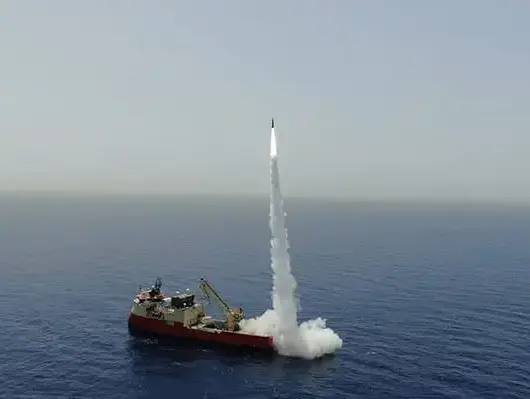 ניסוי טיל בליסטי של התשעייה האווירית 2 ביולי 2020 (אתר רשמי , התעשייה האווירית) ניסוי טיל בליסטי של התשעייה האווירית 2 ביולי 2020 (אתר רשמי , התעשייה האווירית)